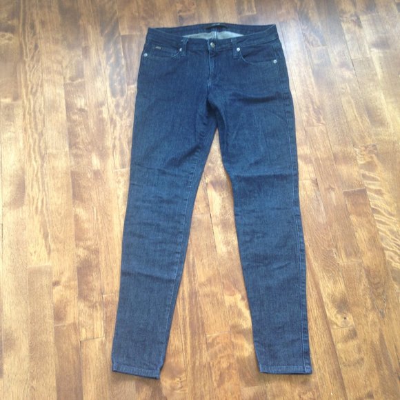 Joe's Jeans - Dark Wash Skinny Jeans - Picture 1 of 5